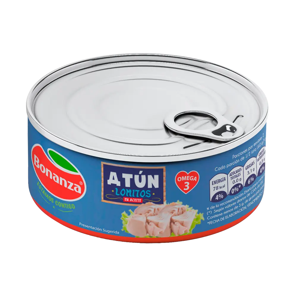 ATUN LOMITO EN AGUA BONANZA 160 GR