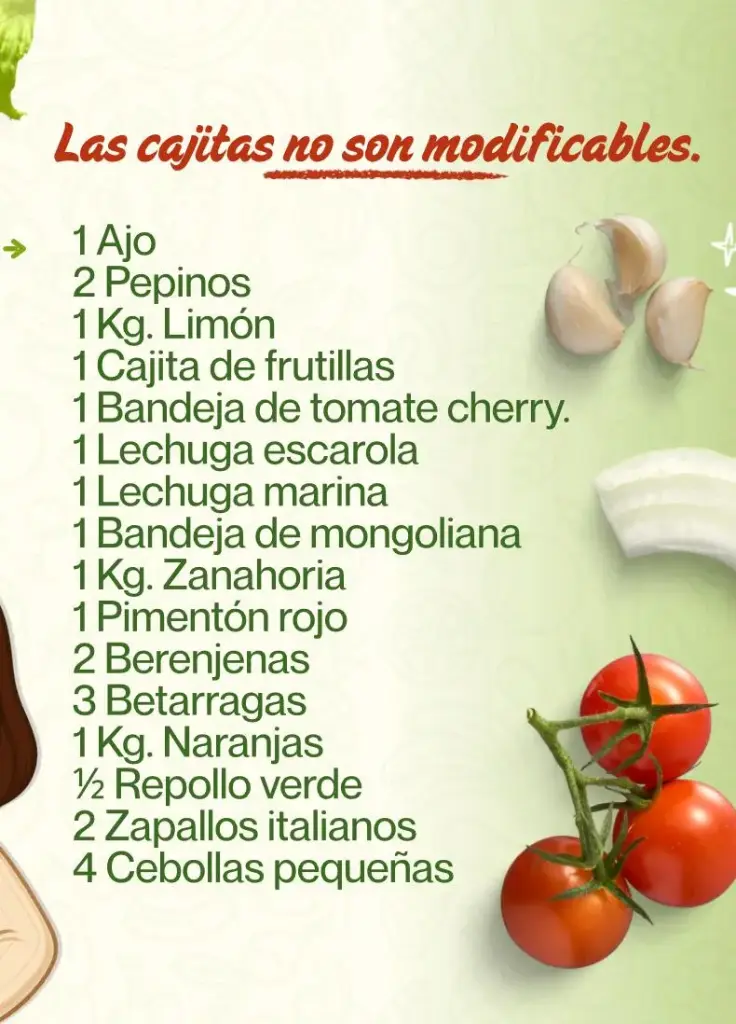 CAJITA LA HUERTA 